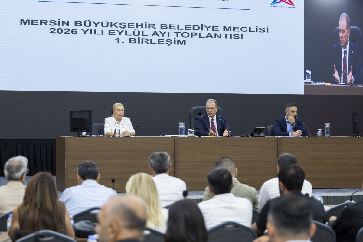 Mersin Büyükşehir Belediye Meclisi Toplandı