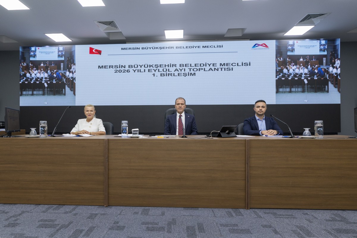 Mersin Büyükşehir Belediye Meclisi Toplandı